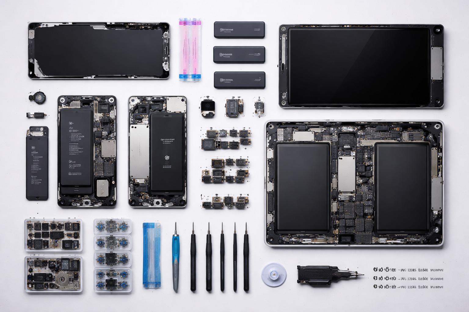 Naprawy iPhone i iPad – LCD, szybki, baterie, kamery i inne elementy